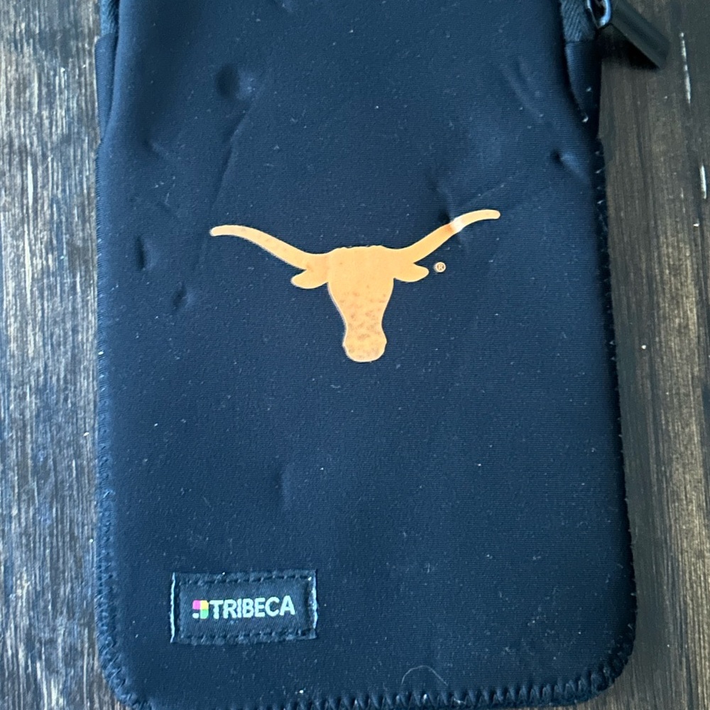 Tribeca Black and Orange Longhorn Neoprene Sleeve
